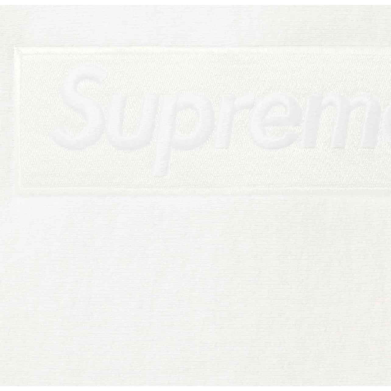 Supreme Box Logo Fw23 Triple White